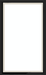 Blank picture frame for photographs. Vector illustration