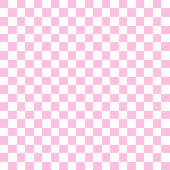 Soft Pink Checkerboard Seamless Pattern for Cute and Retro Designs
