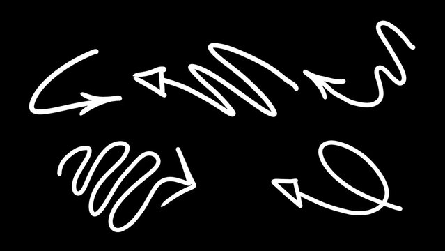 Arrow Doodle Elements
