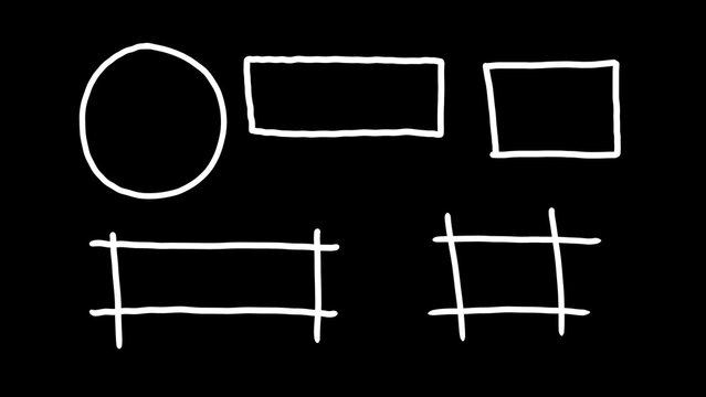 Doodle Shape Elements