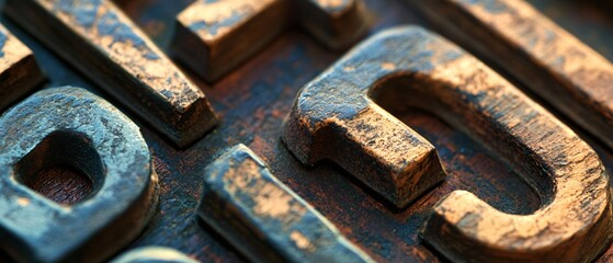 Detailed Close-Up View of Numerical Digits for Mathematics Teaching Tools