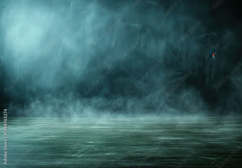 Poster mysterious foggy background with soft lighting effect creating an atmosphere of calmness and intrigu