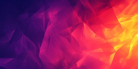 Fototapeta premium Abstract geometric background featuring blending hues of purple and gold