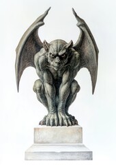 A Gargoyle gargoyle art sculpture.