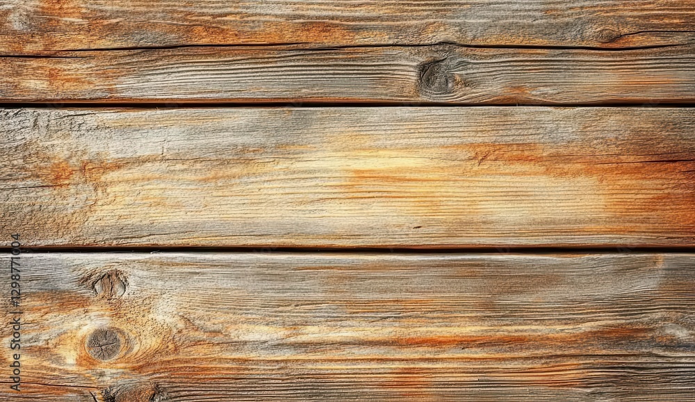 Poster rustic wooden planks with natural texture and grain patterns suitable for backgrounds and various de