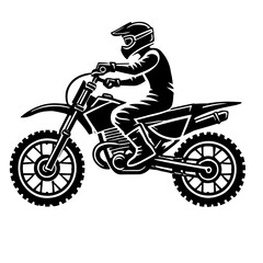 Obraz premium motorcycle on a white background