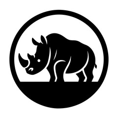 rhino vector illustration