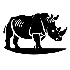 rhino vector illustration