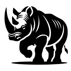 rhino vector illustration