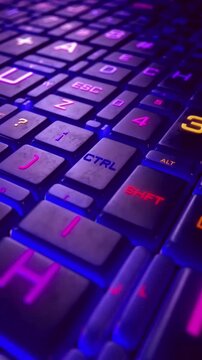 RGB Fusion A Keyboard Illuminated in Motion