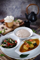 Gulai  Ikan or snapper Fish Curry is one of a typical West Sumateran, Indonesia delicious food 6