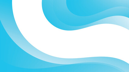 Abstract blue line wave background. Transparent