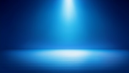 blue gradient abstract background with soft spot light for product displaying