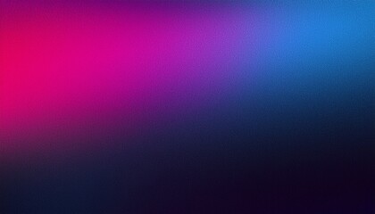 Grainy gradient background, dark blue purple magenta pink black abstract noise texture banner, poster header backdrop design