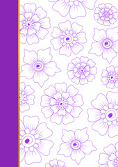 Minimalistic Flowers Blossoms, Background, Wallpaper