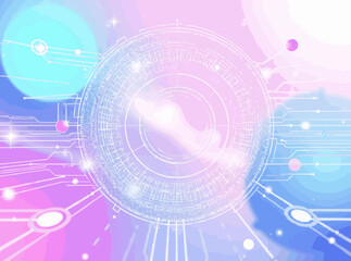 Obraz premium Abstract AR Interface Design for Digital Innovation