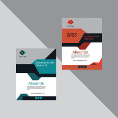 Simple Business  Flyer Template Design