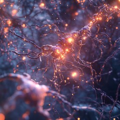 Glowing neural network neurons with synapses illuminated by electric signals