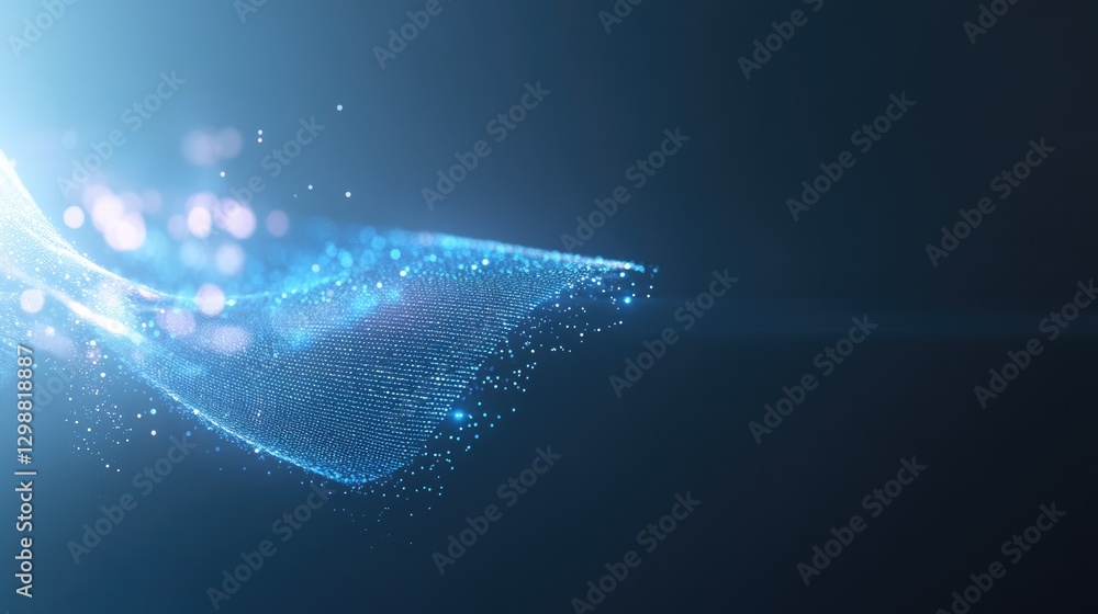 Poster abstract network of digital data streams