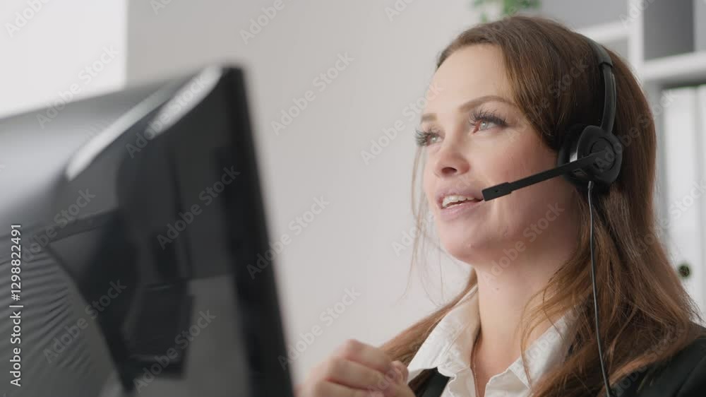 Poster A Professional Customer Service Representative who is actively engaged in providing comprehensive assistance over the call, ensuring effective communication and satisfactory consultation with clients