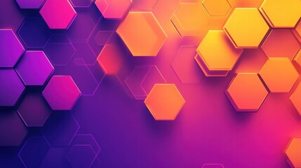 abstract hexagon pattern background