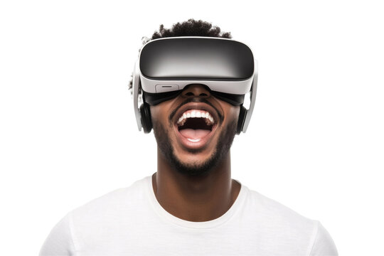 Exciting virtual reality experience home png background transparent environment joyful viewpoint