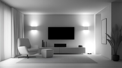 Modern Living Room Interior Design