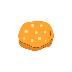 Illustration of a Fresh Bread

