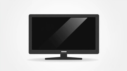 Fototapeta premium Flat Screen TV Illustration (1)