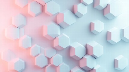 abstract hexagon pattern background