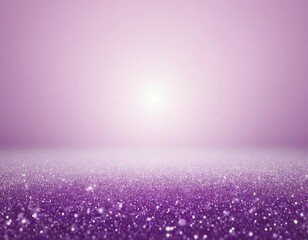 Obraz premium A serene purple backdrop filled with sparkling glitter, creating a dreamy and magical atmosphere.