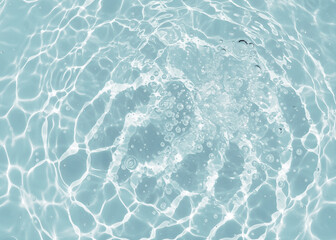 Obraz premium Transparent Water Ripple shadow surface texture background