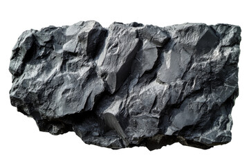 Rugged black rock formation nature png background transparent texture outdoor close-up concept