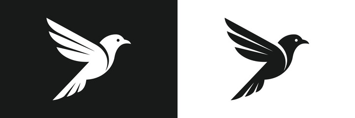 Obraz premium Bird logo design vector