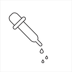 serum dropper icon