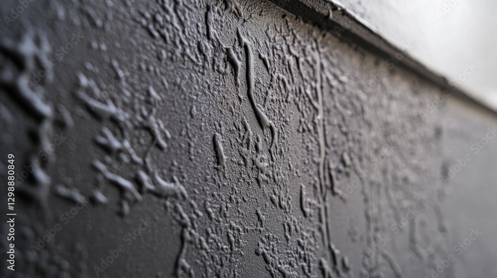 Poster textured dark wall surface with intricate patterns and details