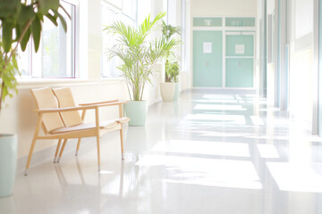 クリニックなどの待ち時間イメージ Waiting rooms