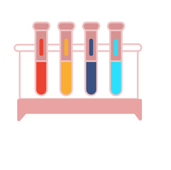 Test Tube Rack SVG Icon – Laboratory, Science & Experiment