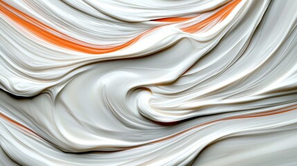 Obraz premium Business abstract theme with a minimalist white background and soft flowing textures.