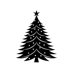 Obraz premium christmas tree vector