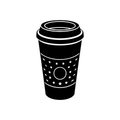 coffee cup isolated on white