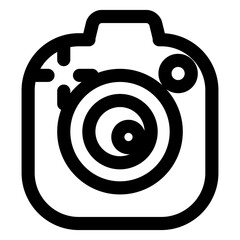 Camera lens icon