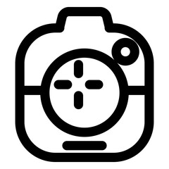 Camera lens icon