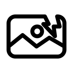 Image file error icon