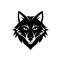 wolf head vector illustration