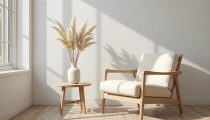 Minimalist Reading Corner