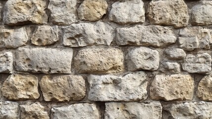 Obraz premium A Rustic Stone Wall Texture Image