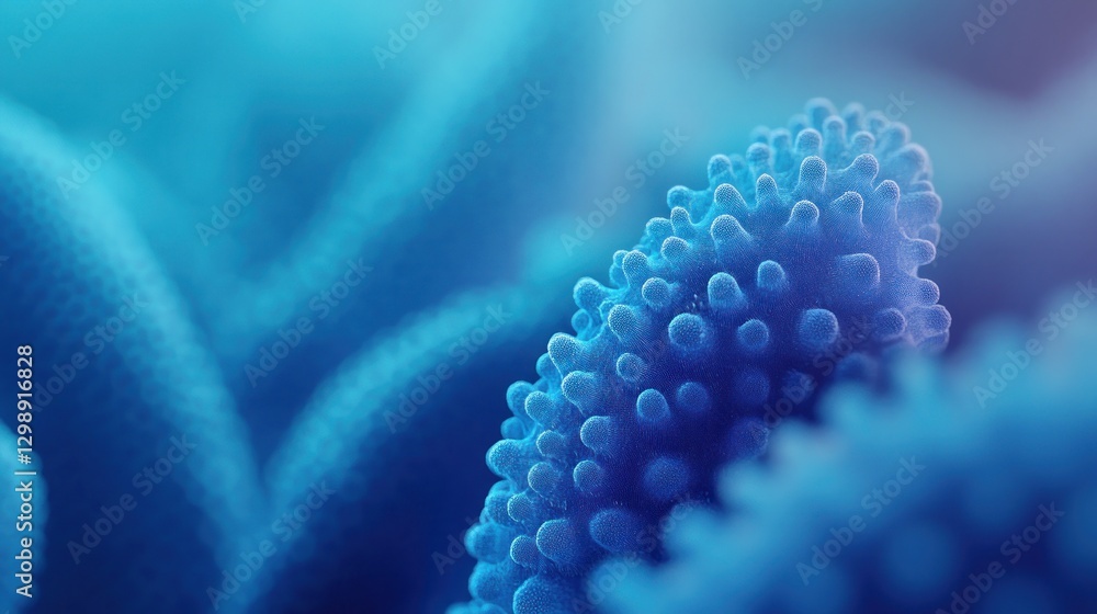 Poster abstract close-up of a cellular structure