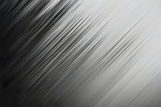 abstract geometric background in black and white. monochrome illustration. incident light. white diagonal lines on a black background