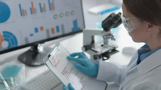 The researcher develops biotechnological methods of tissue restoration to preserve and restore organ functions. An oncologist researches new cancer treatments and improves cancer control strategies.